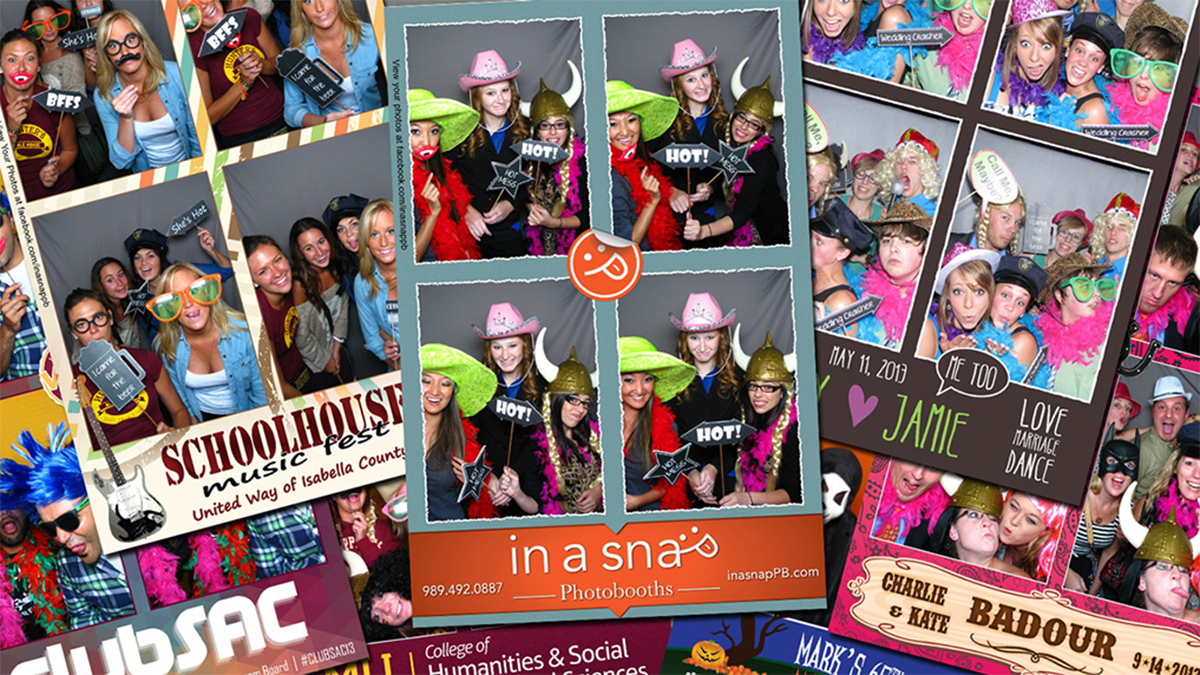 InaSnap Photobooths Template Samples